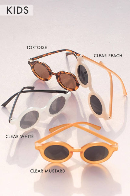 Kids Toddler Round Sunglasses