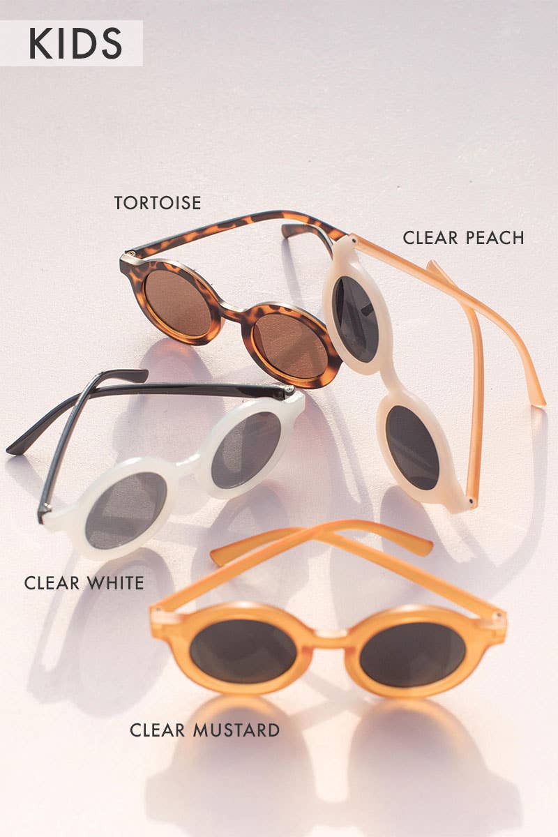 Kids Toddler Round Sunglasses