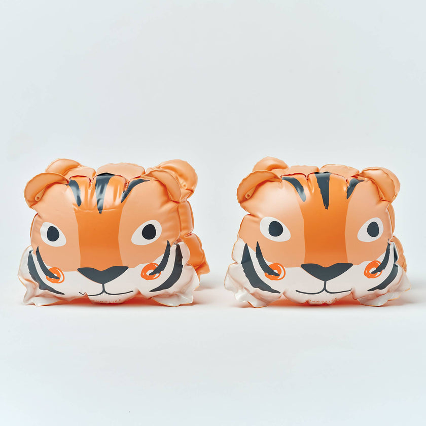 Inflatable Arm Band Floaties Tino the Tiger Clay