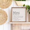 Mimi Definition Sign