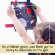 Space Moon Stars Planets & Rockets NASA Crinkle Toy 8