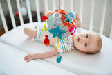 Sensorial Reef Toy with Removable Baby Octopus Rattle