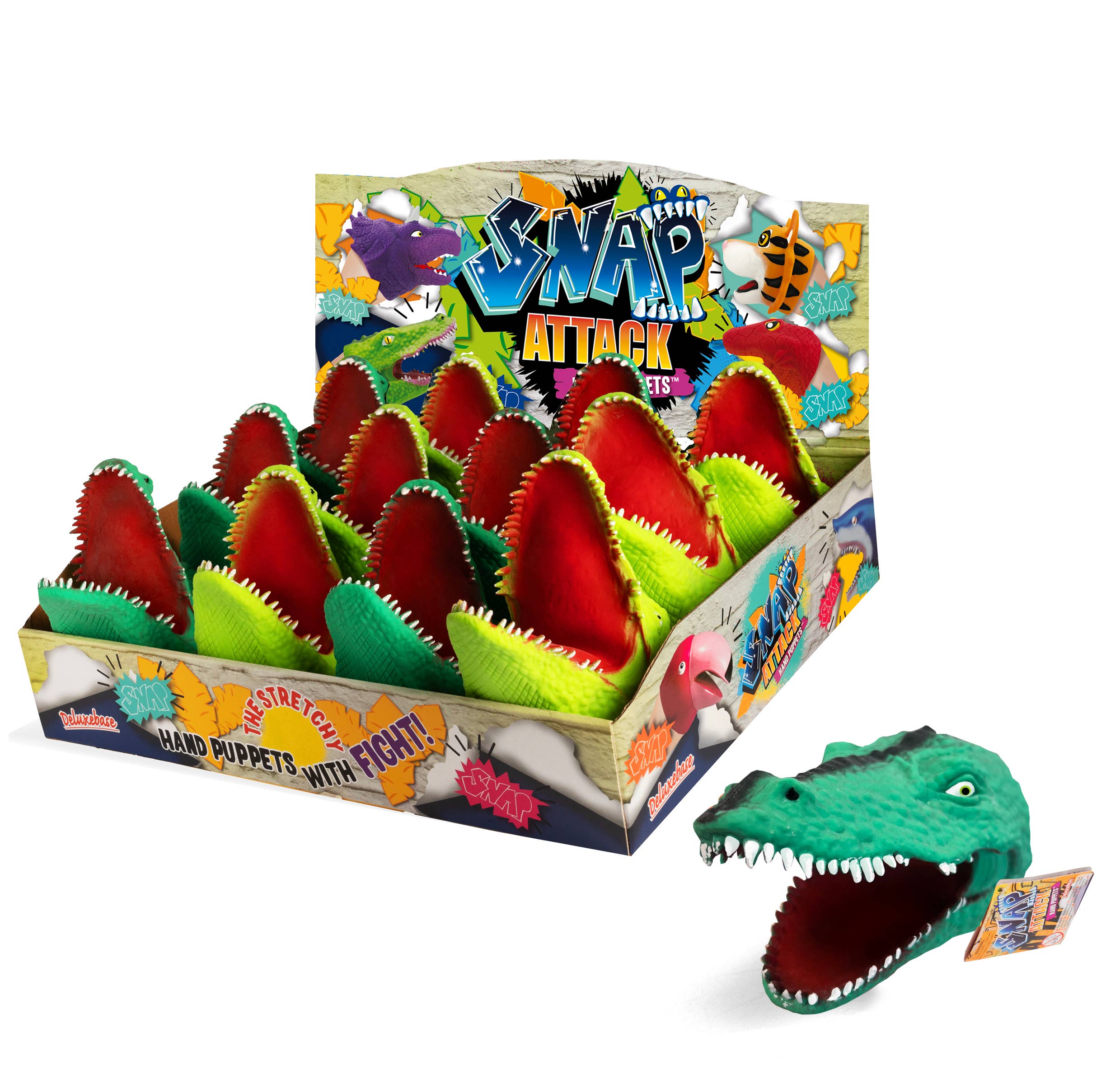 Snap Attack - Alligator Hand Puppet