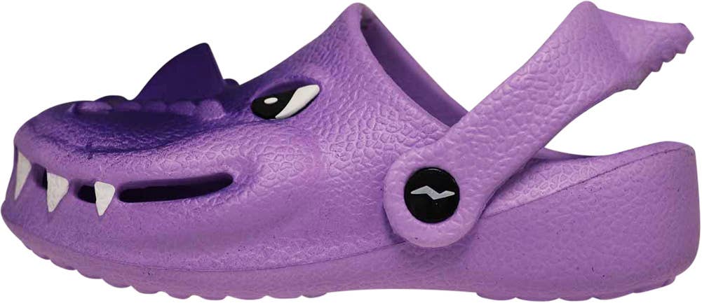 Purple Alligator Clog