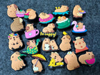 Capybara Shoe Charms