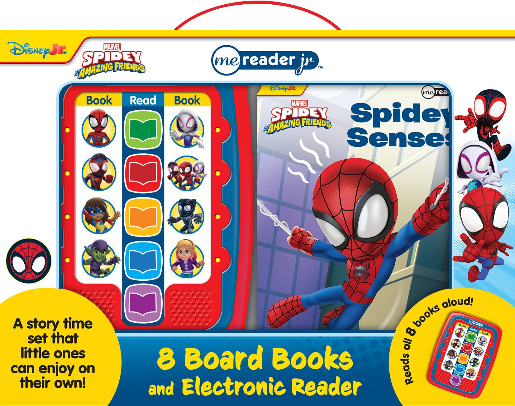 Me Reader Jr. Spidey and His Amazing Friends Electronic Reader