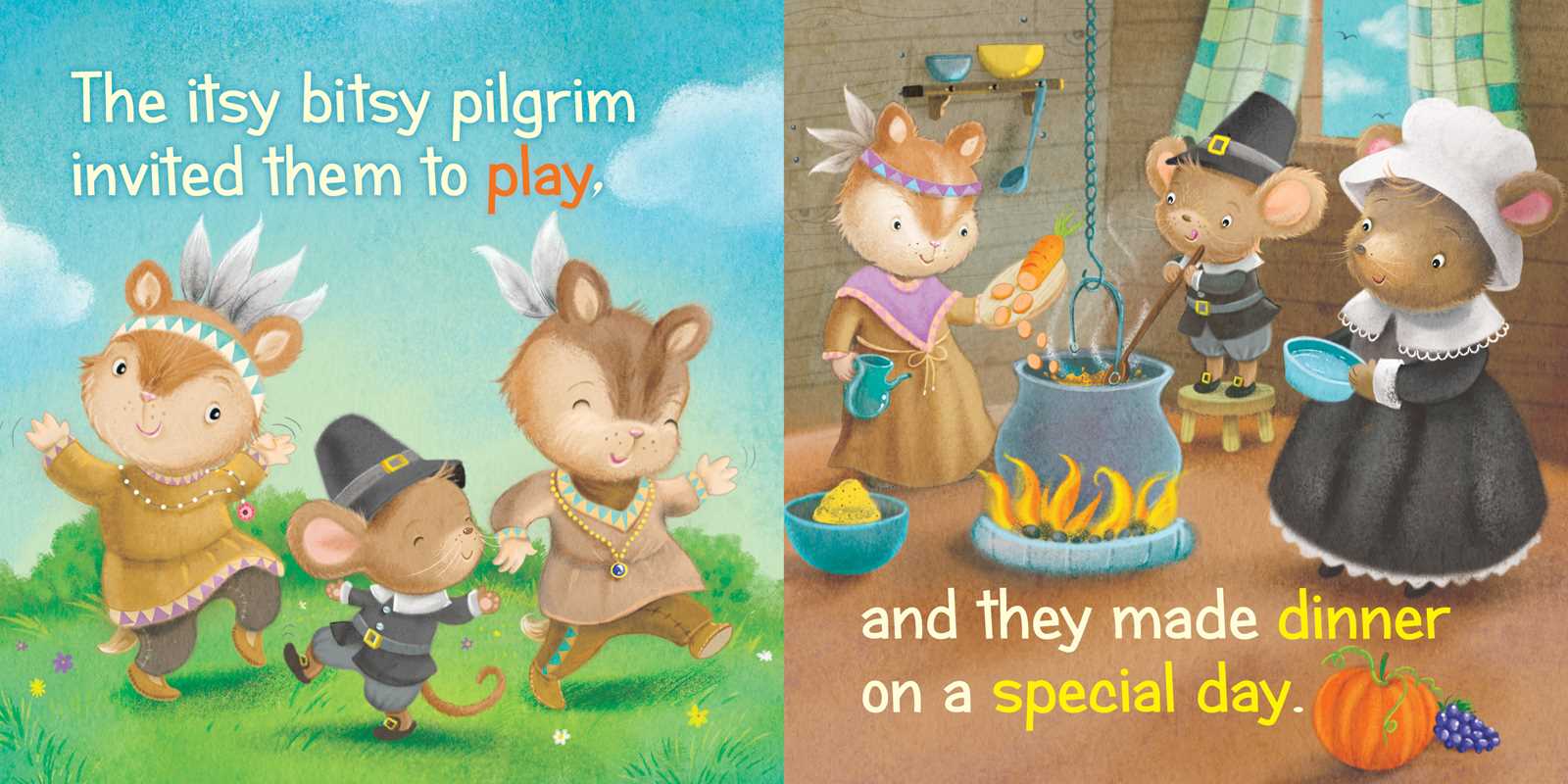 Itsy Bitsy Pilgrim Book
