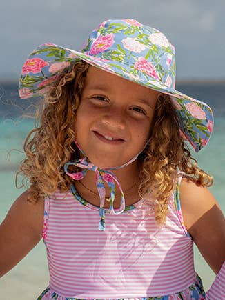 Kids UPF50+ Girls and Boys Floppy Summer Sun Hat