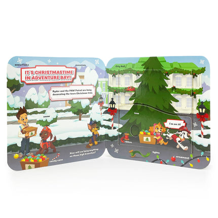 PAW Patrol Christmas is Pawsome Lift-a-Flap Sticker Book