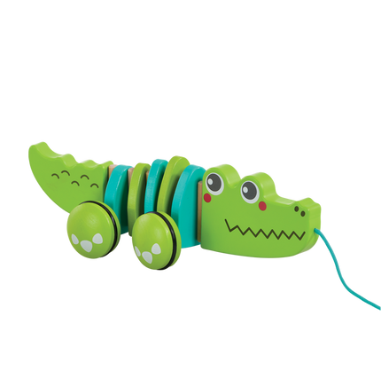 Cruisin' Crocodile Wooden Pull Toy