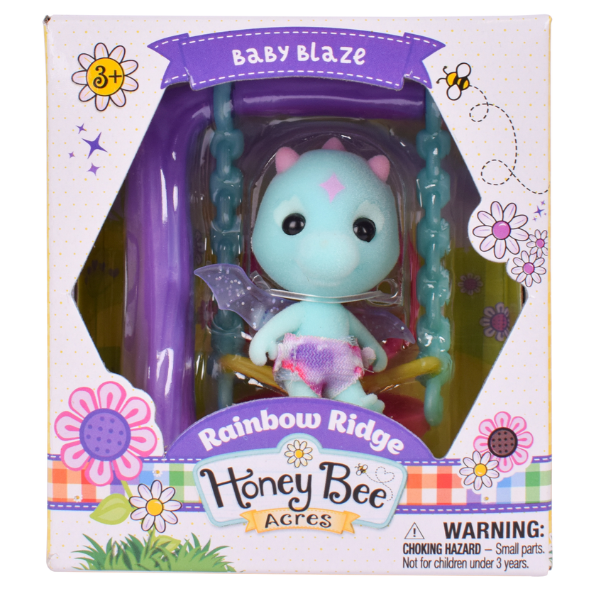 Honey Bee Acres Rainbow Ridge Animal Babies 16-unit Display