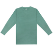 Adult Tropical Green Unisex Bamboo Long Sleeve Shirt