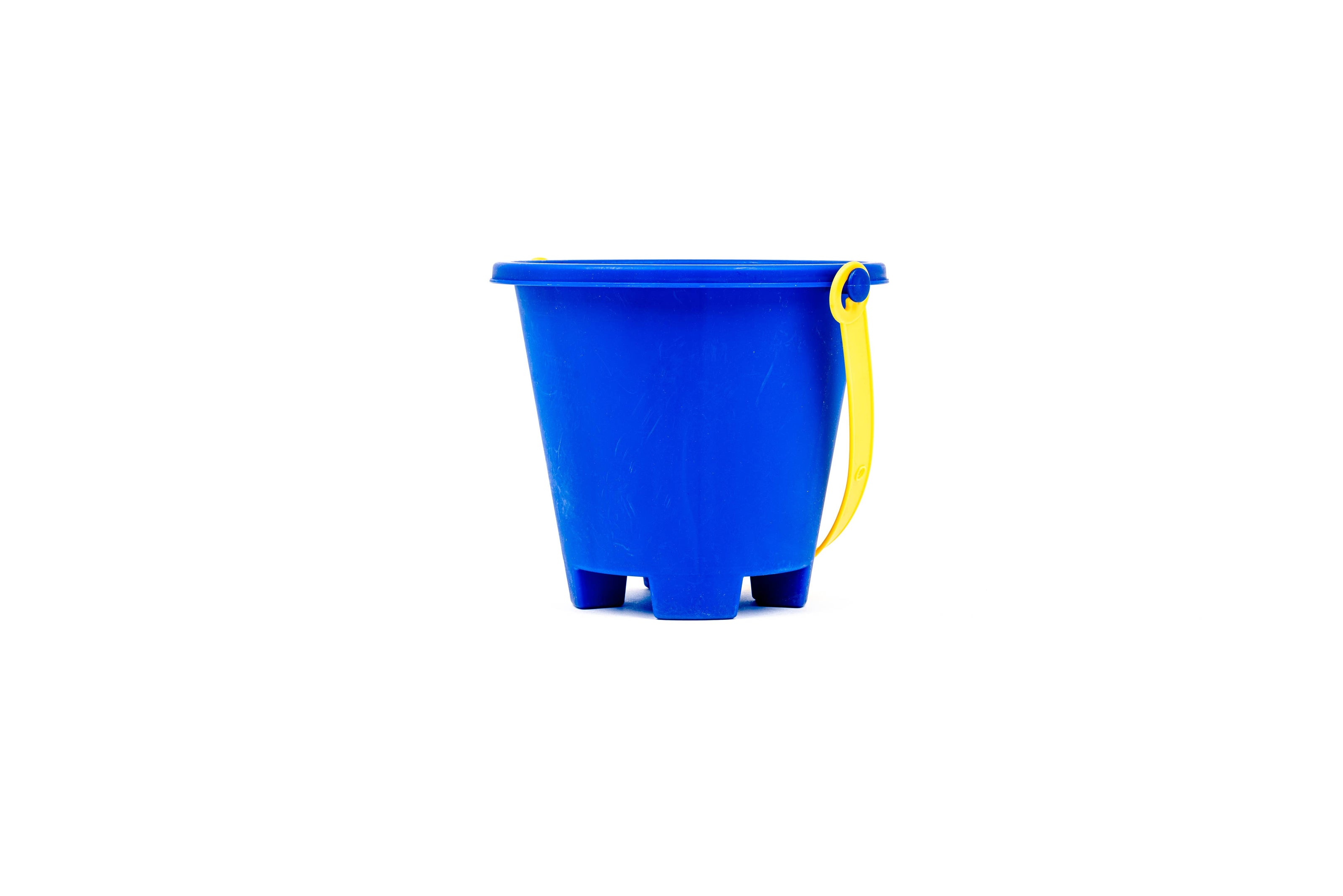 3-Piece Blue Sand Bucket Toy Set