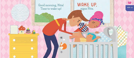 Nita's Day - Kids' Sign Language Board Book