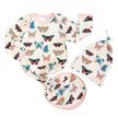 Wings of Paradise Butterflies Bamboo Gown and Hat Newborn Baby Gift Set