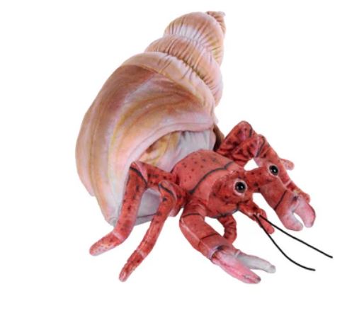 Living Earth Hermit Crab Stuffed Animal - 12