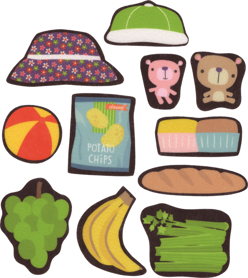 Little Helpers: Picnic Day Sort & Play! Board Book