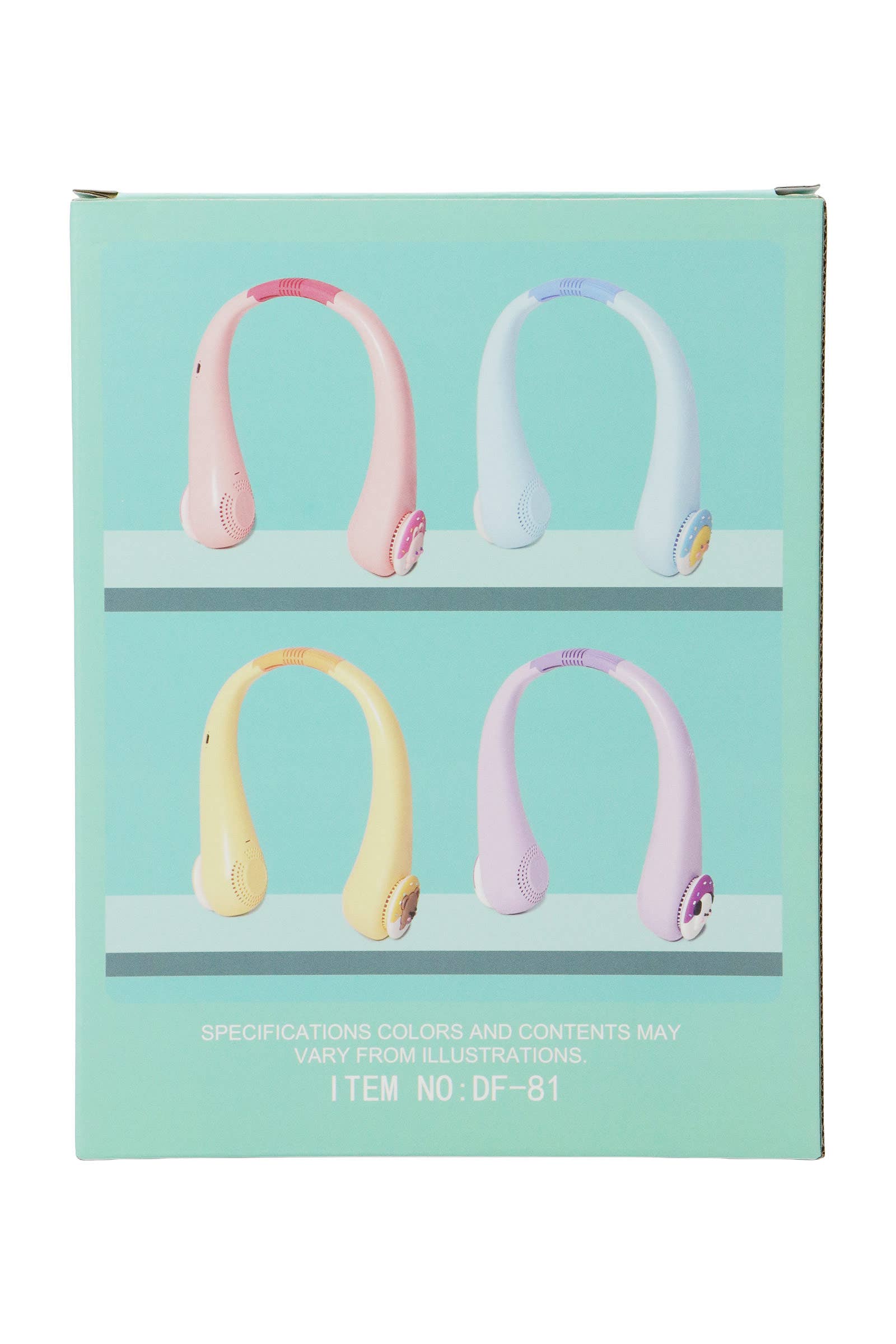 Animal Pals Bladeless Neckband Electrical Fan - Assorted