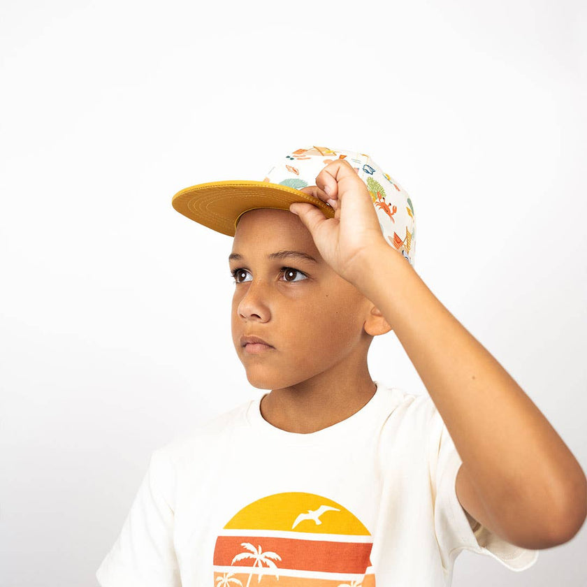 Beach Day Snapback Hat