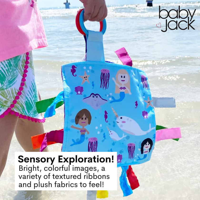 Mermaid Narwhals Seahorse Learning Lovey Collection