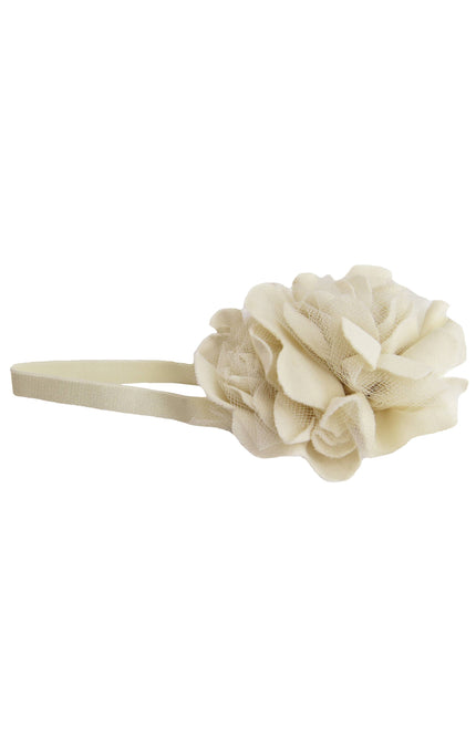 Eggnog Rose Headband