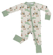 Barks & Birdies Golf Dogs Convertible Zip Pjs 