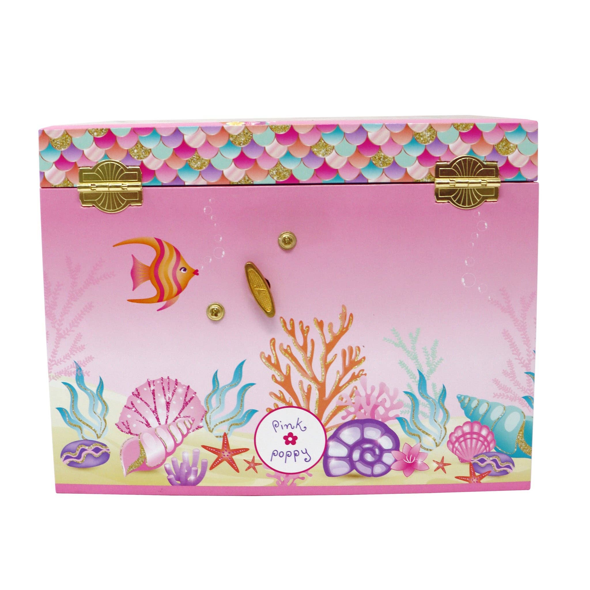 Enchanted Medium Mermaid Musical Jewelery Box