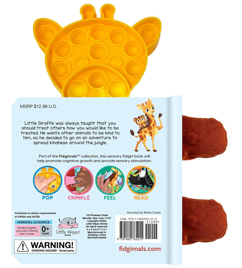 Little Giraffe - Your Sensory Fidget Friend Board Book