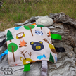 Crinkle Tag Sensory Toy-Forest Fox Bear Woodland