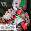 Crinkle Tag Sensory Toy-Christmas Holiday