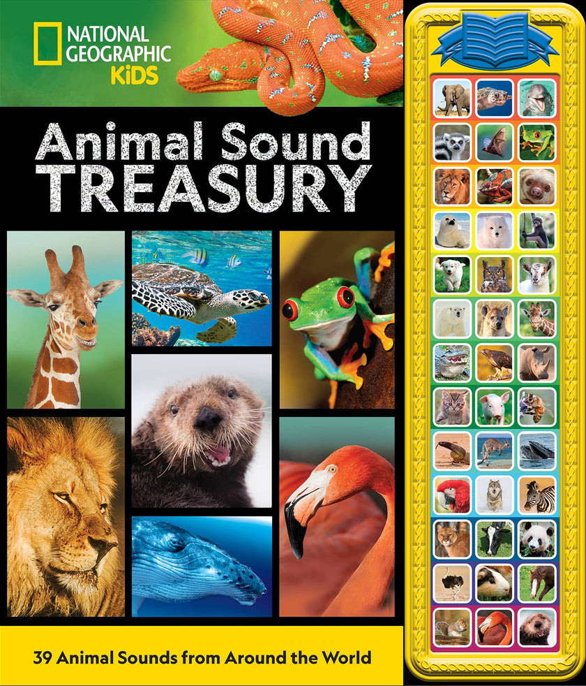 National Geographic Kids: Animal Sound Treasury Book