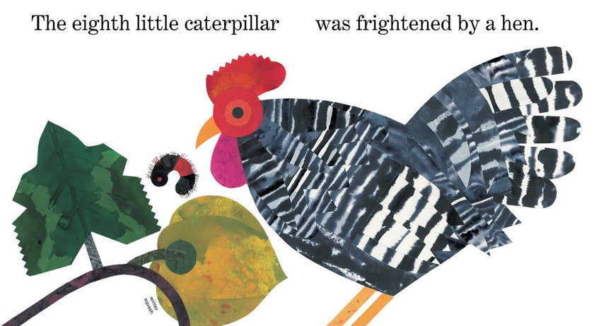 Ten Little Caterpillars Hardcover Book