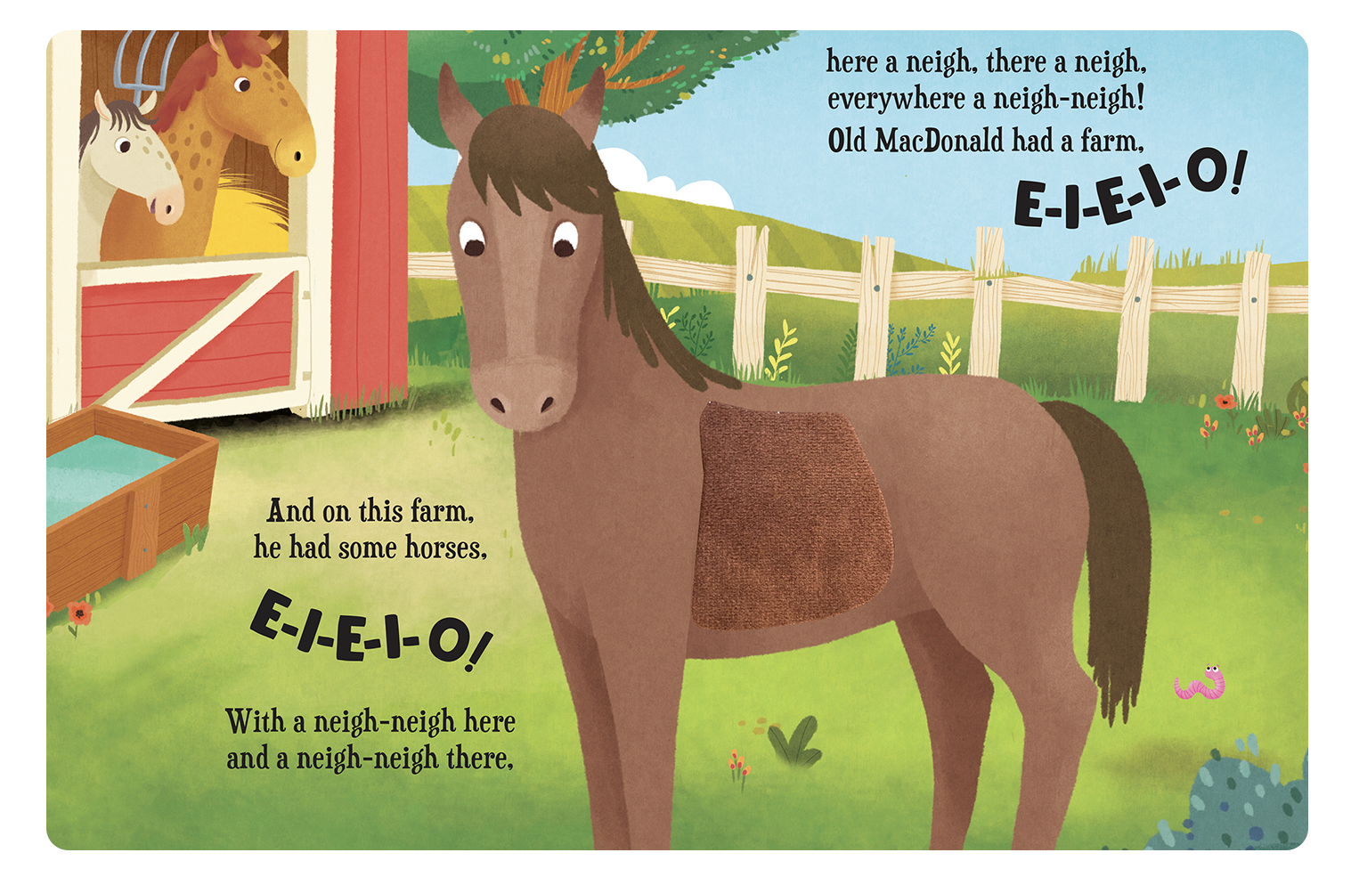 Old MacDonald Had A Farm: A Touch and Feel Book