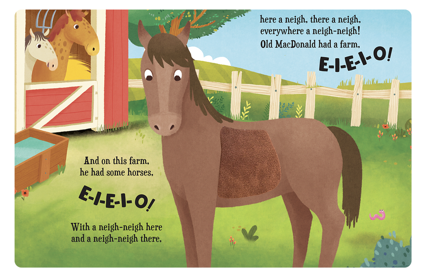 Old MacDonald Had A Farm: A Touch and Feel Book