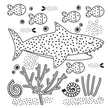 Painting Book - Paint Magic with Water: Oceans