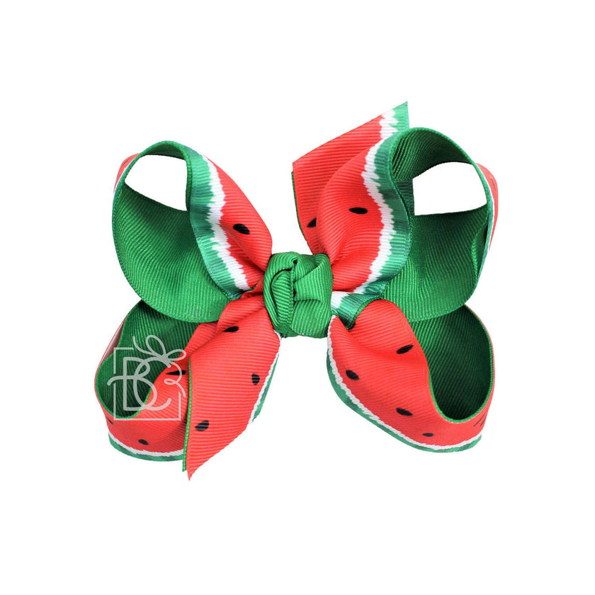 Layered Watermelon Bow