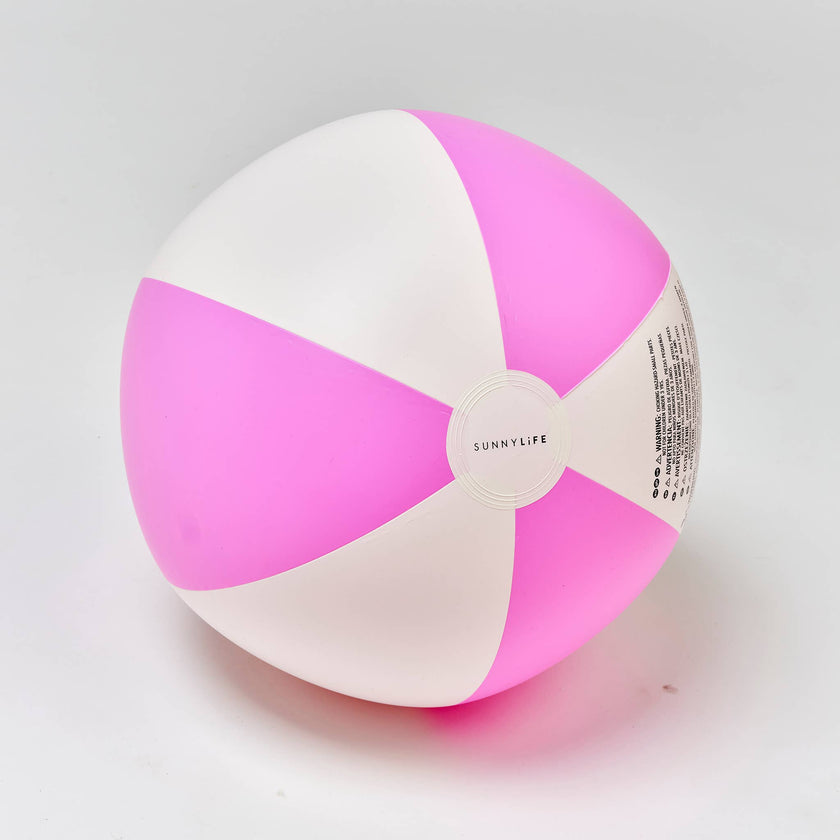 Inflatable Beach Ball Toy Pool Party Magenta