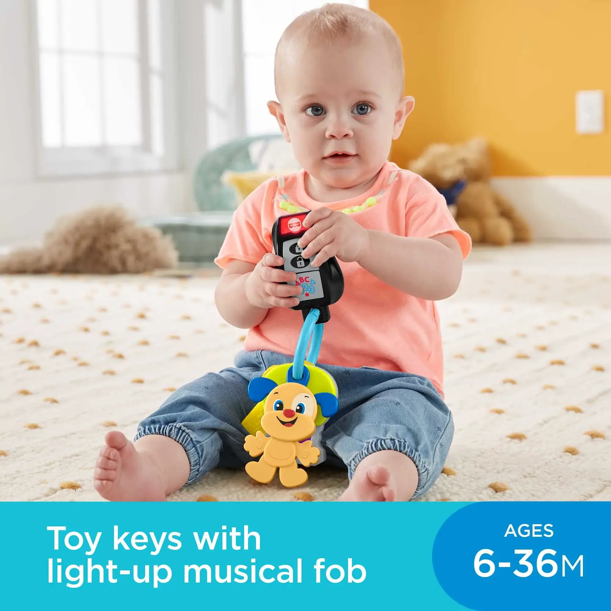 Fisher Price Laugh and Learn Play & Go Keys