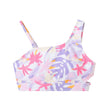 Tween Girls Asymmetrical Bikini | Palm Print