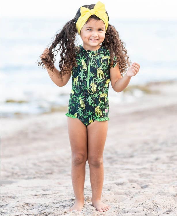 Banana Yellow Swim Bow Headband