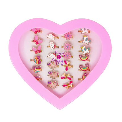 Fidget Rainbow Fantasy Sparkle Rings