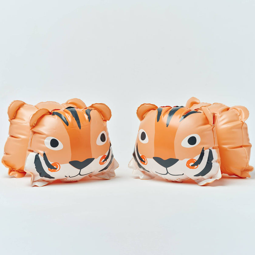 Inflatable Arm Band Floaties Tino the Tiger Clay