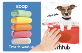 Splish! Splash! Bath Time  -Touch and Feel Sensory Board Book