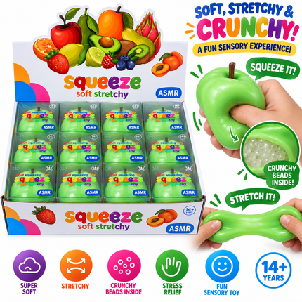 Crunchy Apple Squishy Toy