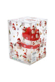 JUMBO 6 Inch Cute Snowman Fluffy Slime Filled Squishy Toy