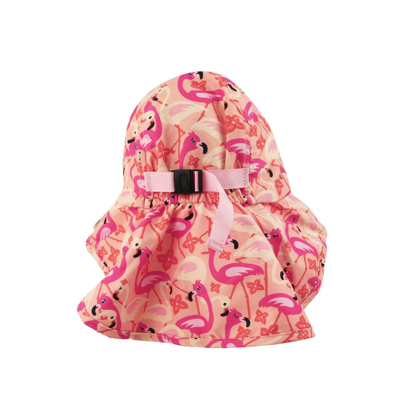 Baby/Toddler Cape Sunhat - Franny the Flamingo