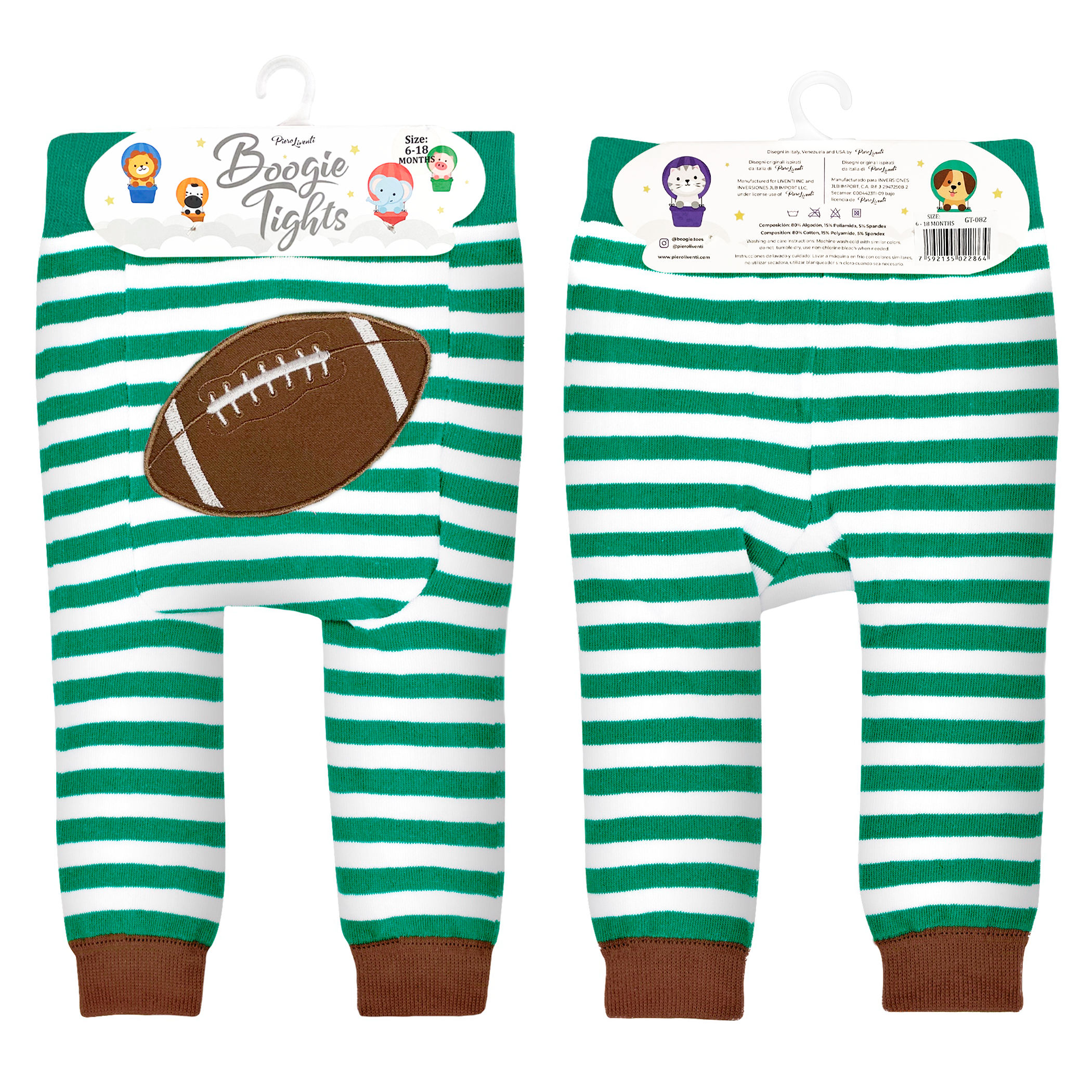 Football Baby Boogie Tights