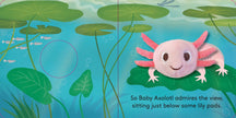 Finger Puppet Board Book- Baby Axolotl