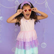 Mermaid Pearl Tank Tutu Dress - Kids