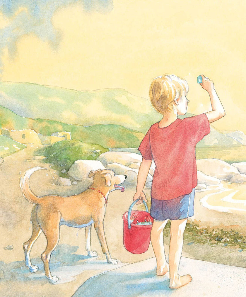 The Legend of Sea Glass Hardcover Picture Book